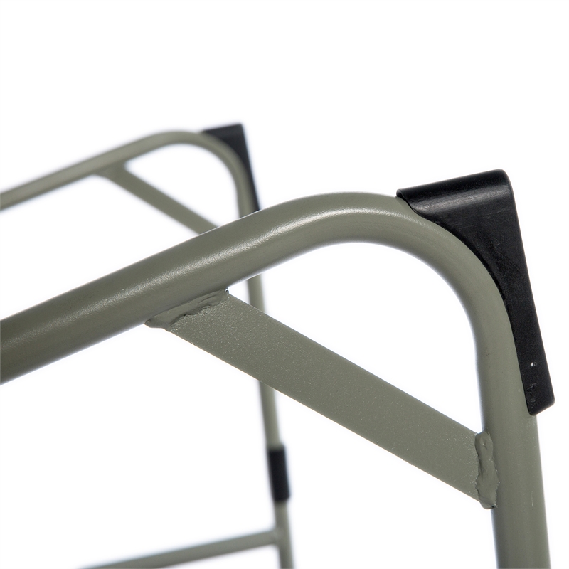 Indoor/Outdoor Commercial Grade Kids White Folding Picnic Table with Benches