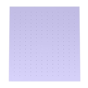 3&quot Lavender Infused Memory Foam Mattress Topper with Ventilated Design - King