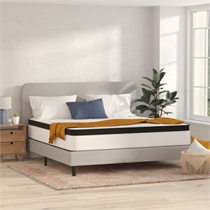 12&quot Hybrid Firm Pocket Spring King Premium Cooling Mattress in a Box