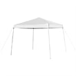 8' x 8' White Pop Up Canopy Tent and 6 Ft. Bi-Fold Table with Carrying Handle