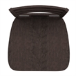 Commercial Wooden Swivel Counter Height Stool in Gray Wash Walnut
