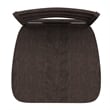 Commercial Wooden Swivel Counter Height Stool in Gray Wash Walnut