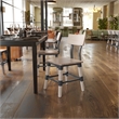 2 Pack Commercial Rustic Antique White Industrial Style Wood Dining Chair