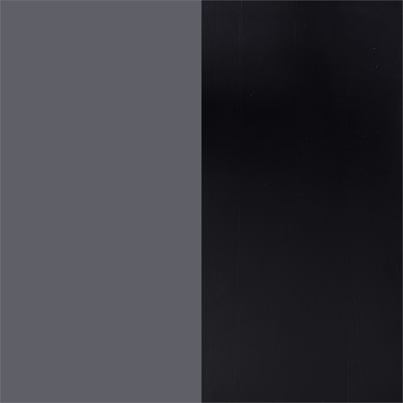 2 Pack Commercial Rustic Black Industrial Style Wood Dining Chair