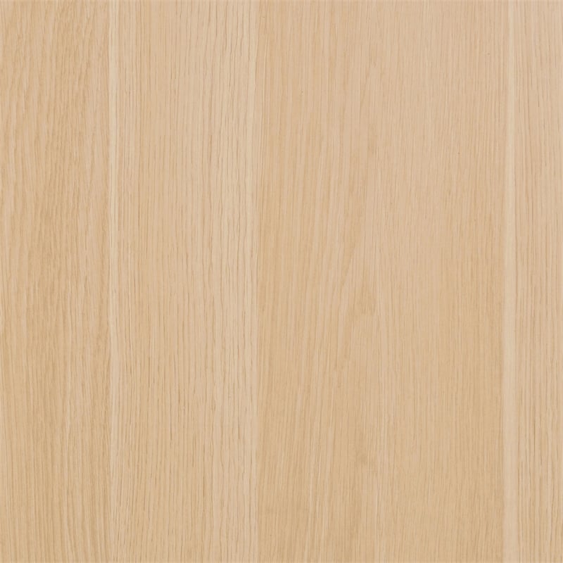 Set of 2 Mid-Century Modern Side Tables with Drawer and Shelf - Natural