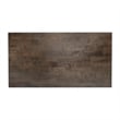 Flash Furniture Solid Wood Farmhouse Trestle Style Coffee Table in Dark Gray