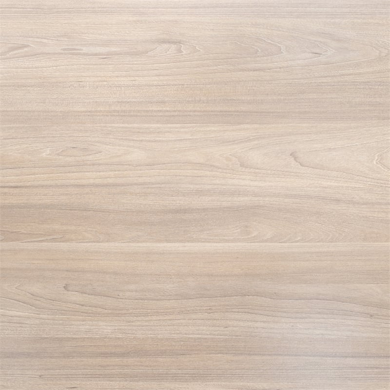 Commercial Double Pedestal Desk with 5 Locking Drawers in White Oak-50x60