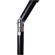 Commercial 9 FT 32 LED Light Solar Umbrella with Crank and Tilt Function in Tan