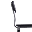 2 Pack Commercial Rustic Black Industrial Style Wood Dining Barstool