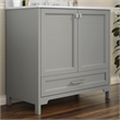 36 Inch Bathroom Vanity with Undermount Sink Cabinet and Drawer in Gray