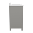 36 Inch Bathroom Vanity with Undermount Sink Cabinet and Drawer in Gray