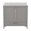 36 Inch Bathroom Vanity with Undermount Sink Cabinet and Drawer in Gray