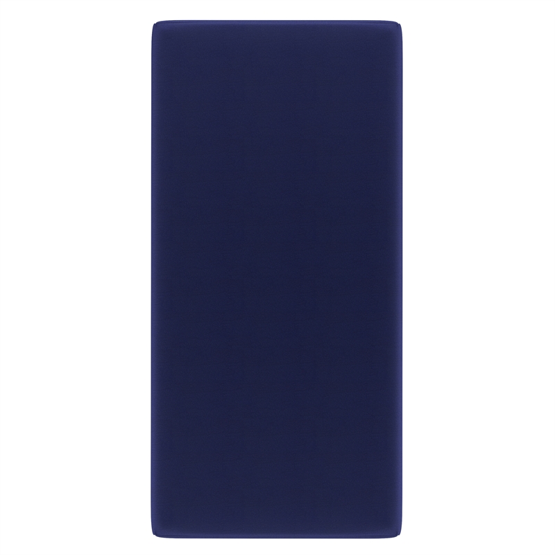 Liquid-Resistant Memory Foam Twin XL Cooling Mattress w/ Zippered Cover in Blue