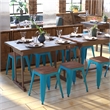 Set of 4 Teal 18