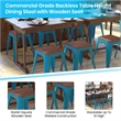 Set of 4 Teal 18