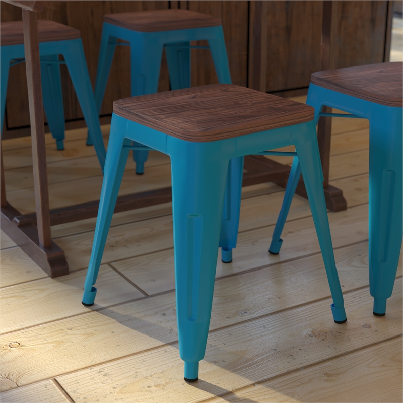 Set of 4 Teal 18