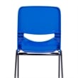 Ergonomic Heavy-Duty Flex Comfort Classroom Stack Chair in Navy