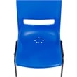 Ergonomic Heavy-Duty Flex Comfort Classroom Stack Chair in Navy
