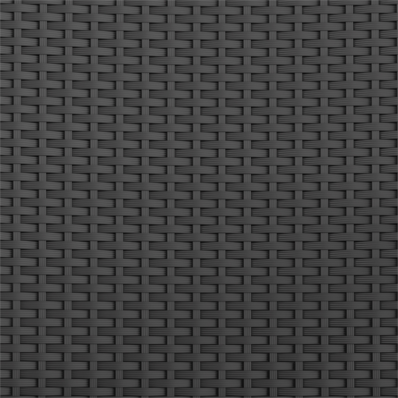 Indoor/Outdoor Stacking Steel Framed Gray Wicker Dining Armchairs - 2 Pack