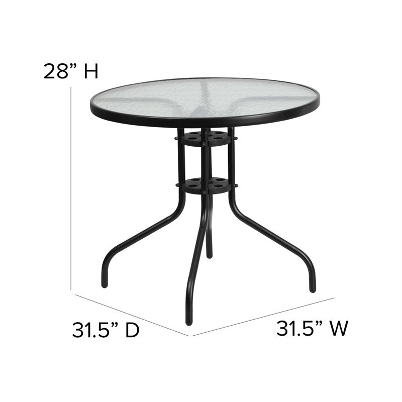 5 Piece Patio Dining Set - 31.5