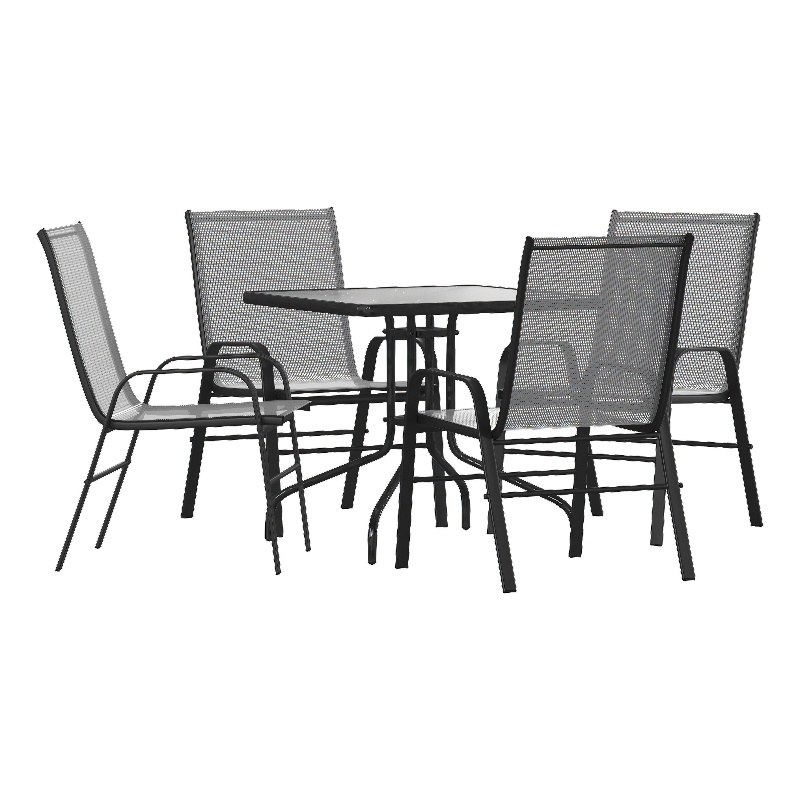 5 Piece Patio Dining Set - 31.5