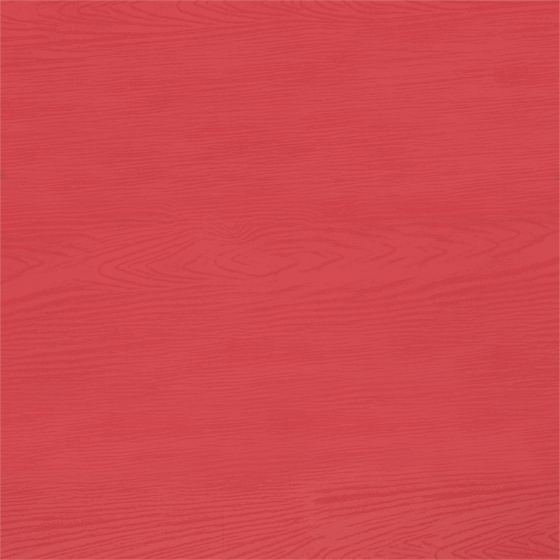 Indoor/Outdoor modern 2-Slat Adirondack Poly Resin Rockers in Red - Set of 2