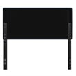 Universal Fit Tufted Upholstered Full Headboard in Blue Fabric