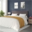 Universal Fit Tufted Upholstered King Headboard in Gray Fabric