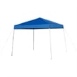 8' x 8' Blue Pop Up Canopy Tent and 6 Ft. Bi-Fold Table with Carrying Handle