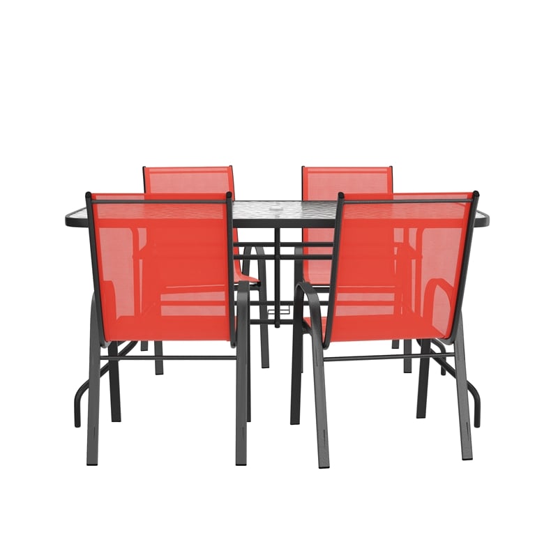 5 Piece Patio Dining Set - 55