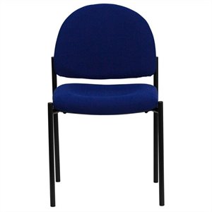 flash furniture fabric upholstered stacking guest reception side chair