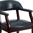 Flash Furniture Luxurious Conference Guest Chair in Navy