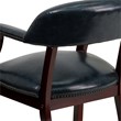 Flash Furniture Luxurious Conference Guest Chair in Navy