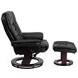 Flash Furniture Leather Recliner in Black