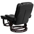 Flash Furniture Leather Recliner in Black