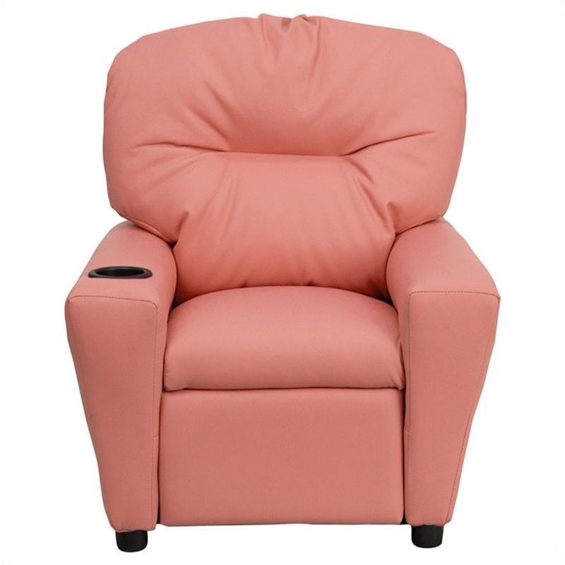 kids pink recliner