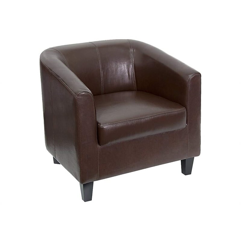 Flash Furniture Office Guest Chair in Brown