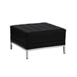 Flash Furniture HERCULES Imagination Series Black LeatherSoft Ottoman
