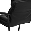 Flash Furniture Executive Side Office Guest Chair in Black