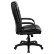 Flash Furniture Executive Office Chair with High Back in Black