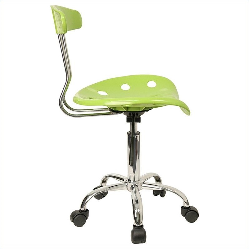 Flash Furniture Vibrant Computer Office Swivel Chair with Tractor Seat