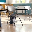 Flash Furniture Premium Steel Folding Chair with Left Hand Tablet Arm