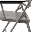 Flash Furniture Premium Steel Folding Chair with Left Hand Tablet Arm