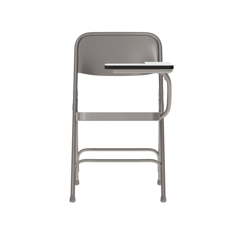 Flash Furniture Premium Steel Folding Chair with Left Hand Tablet Arm
