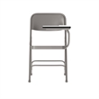 Flash Furniture Premium Steel Folding Chair with Left Hand Tablet Arm