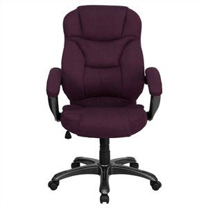 flash furniture contemporary high back microfiber upholstered executive office swivel chair