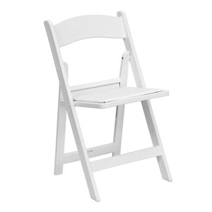 flash furniture hercules series folding chair in white