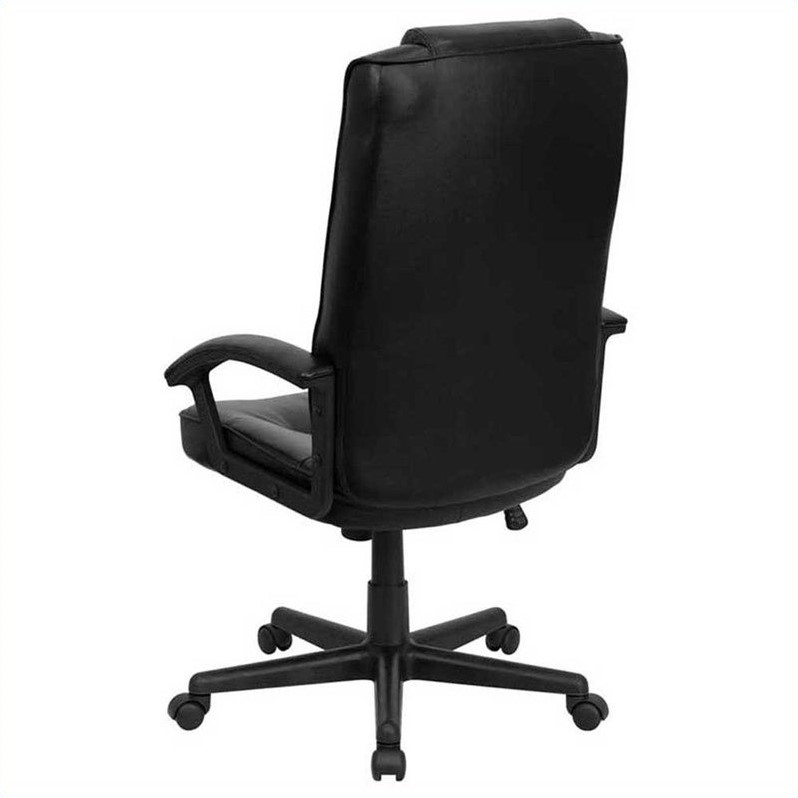 Flash Furniture Ergonomically Curved Office Chair in Black