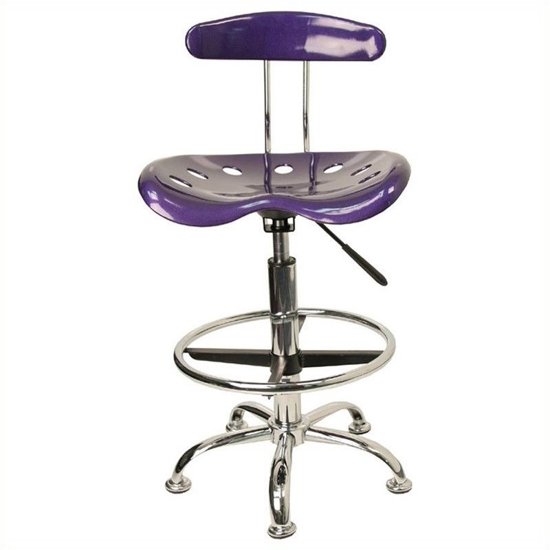 adjustable backless bar stool