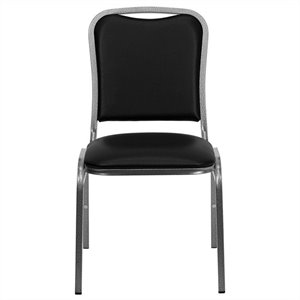 flash furniture hercules series stacking banquet stacking chair in black
